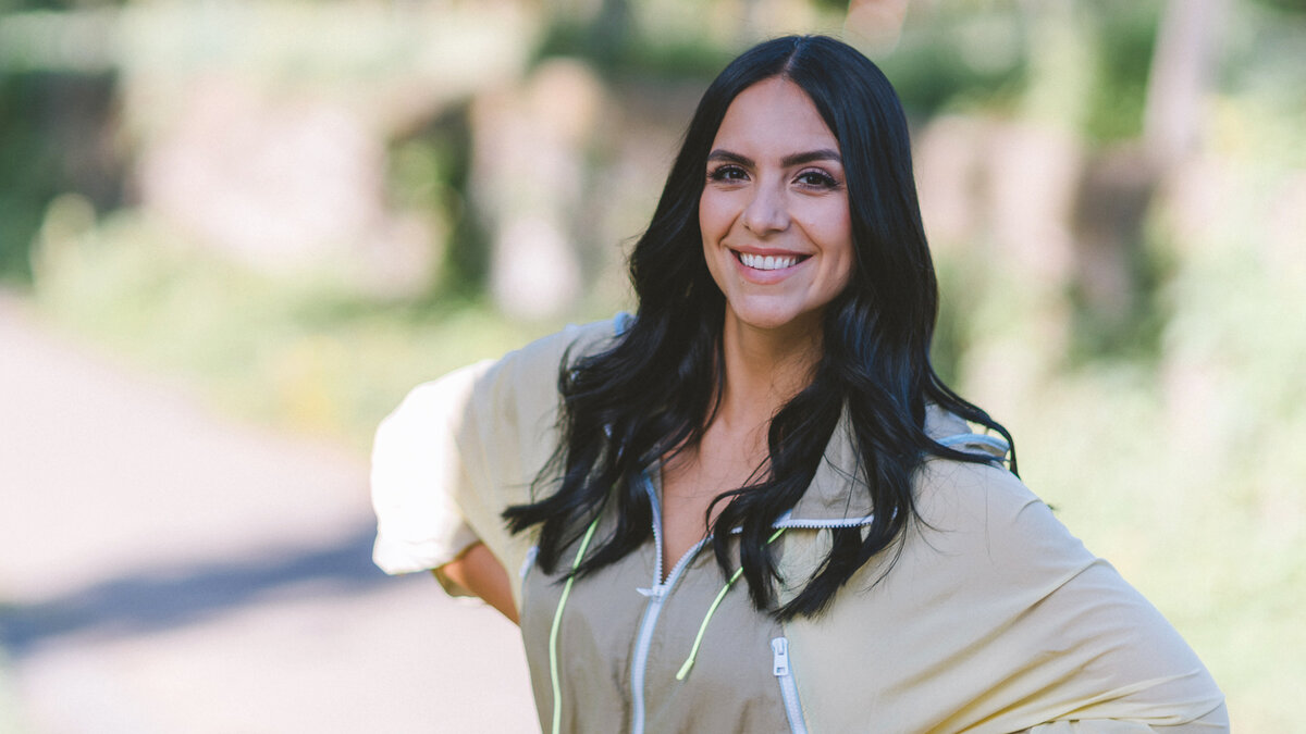 Moderatorin Jessica Schöne